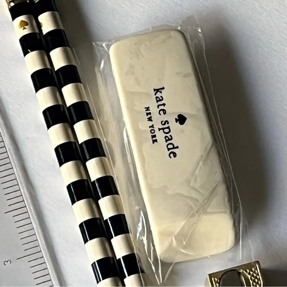 Kate Spade  New York Flamingo Dot Pencil Pouch NWT